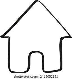 House icon symbol vector image