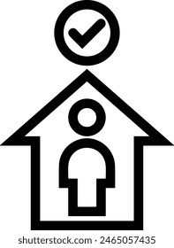 Imagen de Vector de ícono de casa