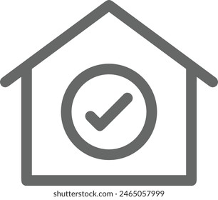 House icon symbol vector image