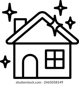 House icon symbol vector image