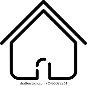 House icon symbol vector image