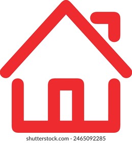 House icon symbol vector image