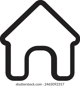 House icon symbol vector image