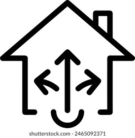 House icon symbol vector image