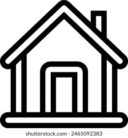 House icon symbol vector image