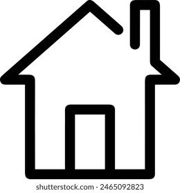 House icon symbol vector image