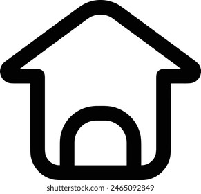 House icon symbol vector image