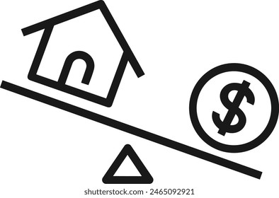 House icon symbol vector image
