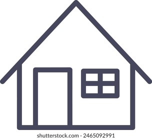 House icon symbol vector image