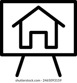 House icon symbol vector image