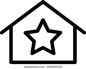 House icon symbol vector image