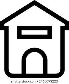 House icon symbol vector image