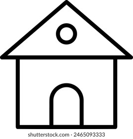 House icon symbol vector image