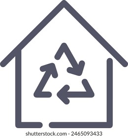 House icon symbol vector image
