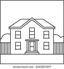 Imagen de Vector de ícono de casa