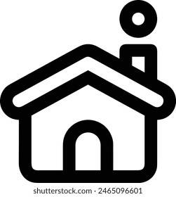 House icon symbol vector image
