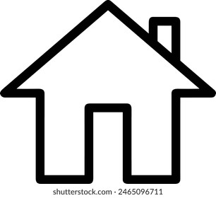 House icon symbol vector image