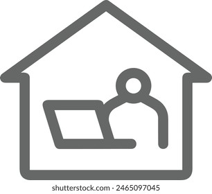 House icon symbol vector image