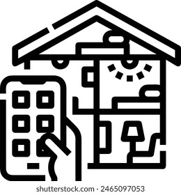 House icon symbol vector image