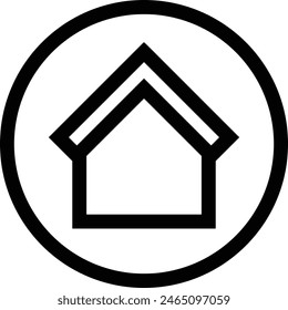 House icon symbol vector image
