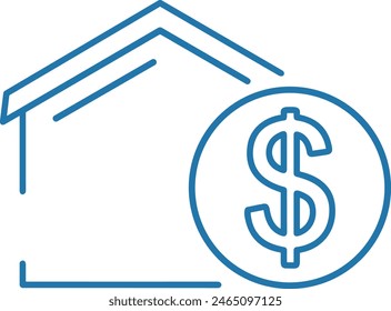 House icon symbol vector image