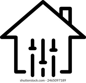 Imagen de Vector de ícono de casa
