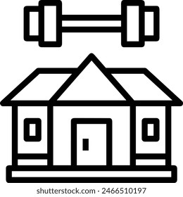 House icon symbol vector image
