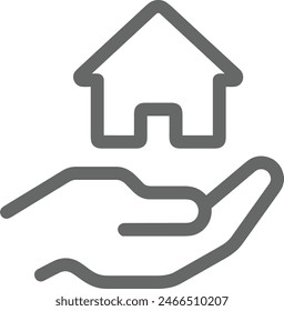 House icon symbol vector image