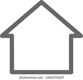 House icon symbol vector image