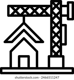 House icon symbol vector image