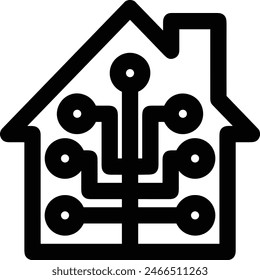 House icon symbol vector image