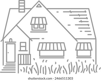 House icon symbol vector image