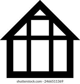 House icon symbol vector image