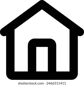 House icon symbol vector image
