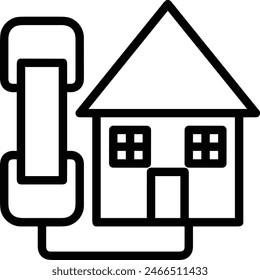 House icon symbol vector image