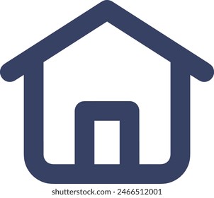 House icon symbol vector image