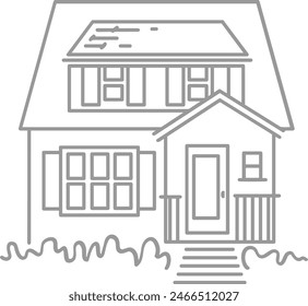 House icon symbol vector image