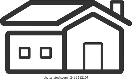 House icon symbol vector image