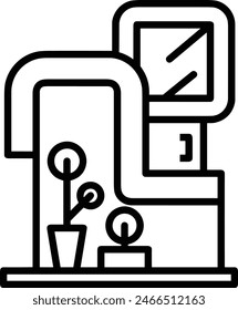 House icon symbol vector image