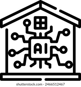 Haussymbol Symbol Vektorgrafik Bild