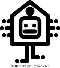 House icon symbol vector image