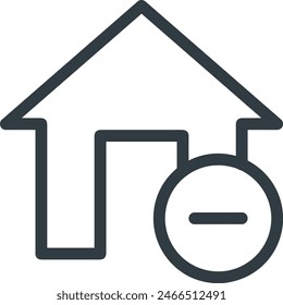 House icon symbol vector image