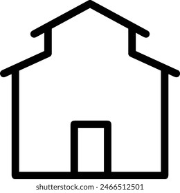 House icon symbol vector image