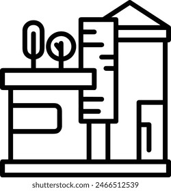 House icon symbol vector image