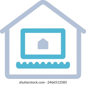 House icon symbol vector image