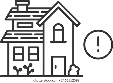 House icon symbol vector image
