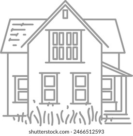 House icon symbol vector image