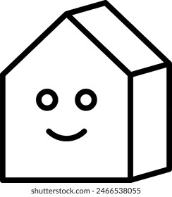 House icon symbol vector image