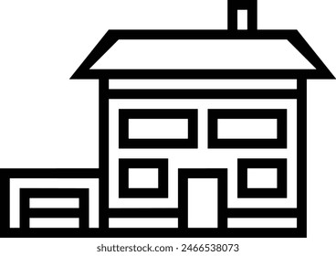 House icon symbol vector image