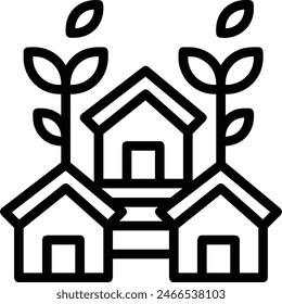 Haussymbol Symbol Vektorgrafik Bild